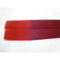Best Quality 100% Remy Hair Red Ombre Tape Hair Extension